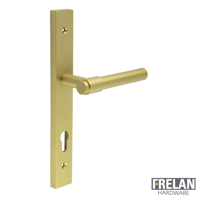 DOOR HANDLE BACKPLATE MULTI POINT 143x20x69 SBR