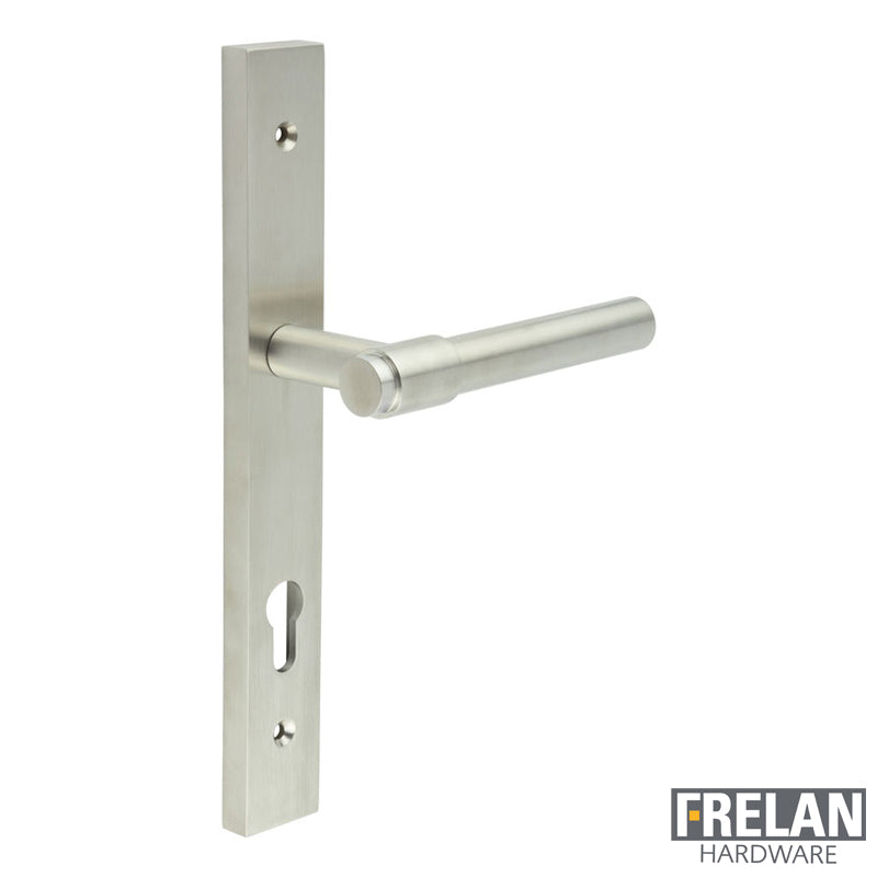 DOOR HANDLE BACKPLATE MULTI POINT 143x20x69 SSS