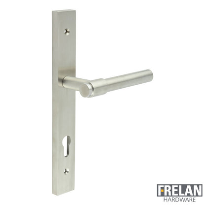 DOOR HANDLE BACKPLATE MULTI POINT 143x20x69 SSS