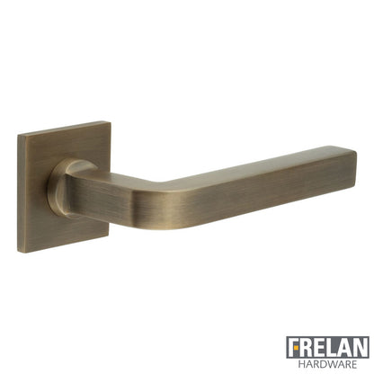 DOOR HANDLE SQUARE ROSE SPRUNG 138x18x66 ABR