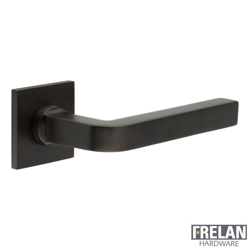 DOOR HANDLE SQUARE ROSE FIXED DEAD 138x18x66 DBZ