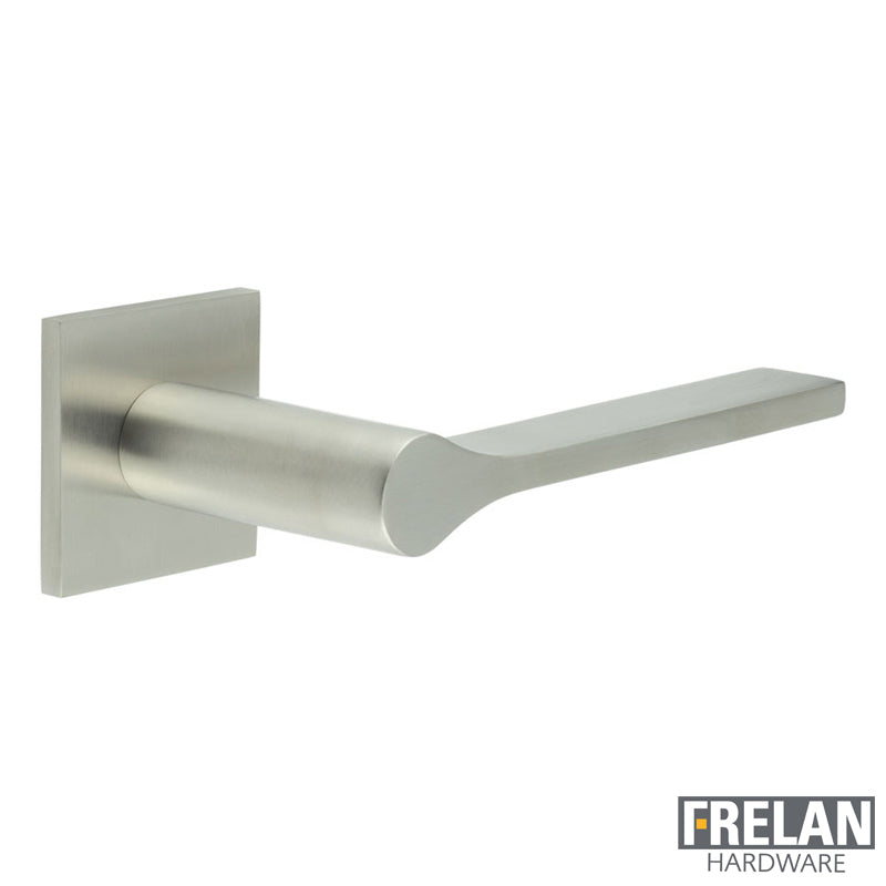 DOOR HANDLE SQUARE ROSE SPRUNG 140x23x70 SSS