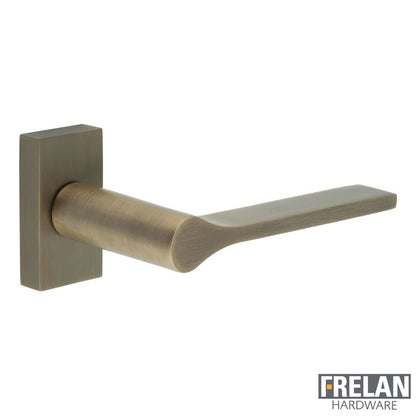 DOOR HANDLE RECTANGULAR ROSE MULTI POINT 140x23x70 ABR
