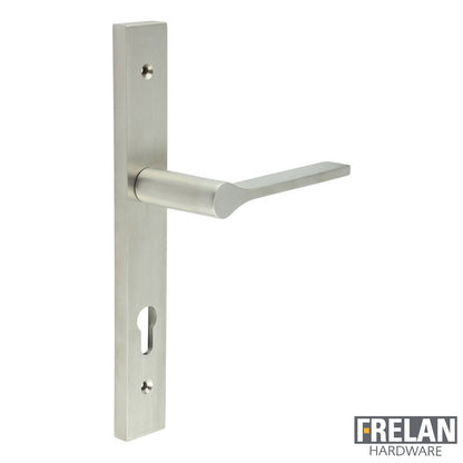 DOOR HANDLE BACKPLATE MULTI POINT 140x23x70 SSS