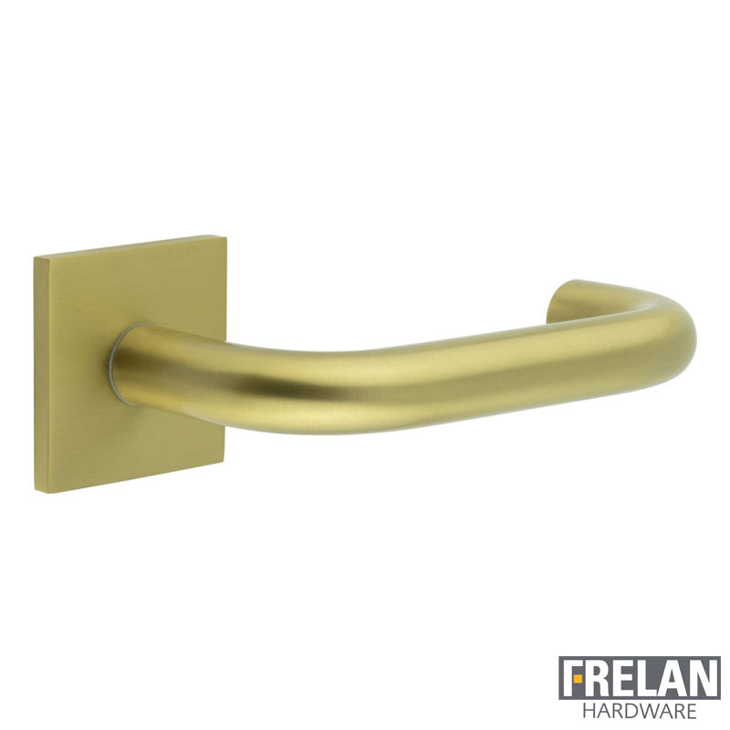 DOOR HANDLE SQUARE ROSE FIXED DEAD 149x19x67 SBR