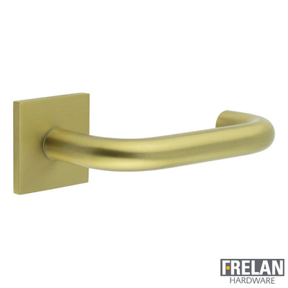 DOOR HANDLE SQUARE ROSE FIXED DEAD 149x19x67 SBR