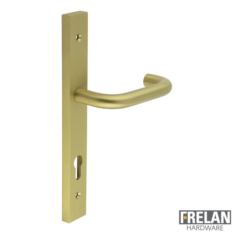 DOOR HANDLE BACKPLATE MULTI POINT 149x19x67 SBR