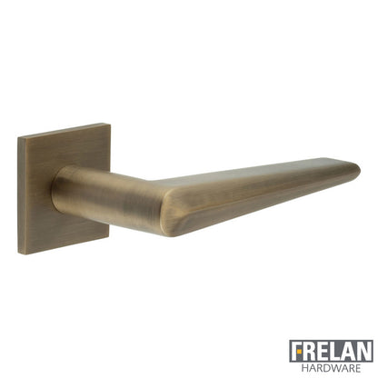 DOOR HANDLE SQUARE ROSE FIXED DEAD 140x25x72 ABR
