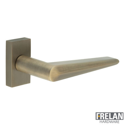 DOOR HANDLE RECTANGULAR ROSE MULTI POINT 140x25x72 ABR