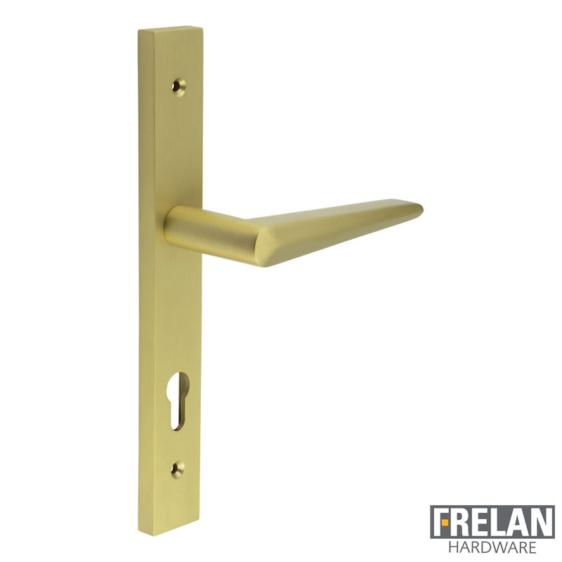 DOOR HANDLE BACKPLATE MULTI POINT 140x25x72 SBR