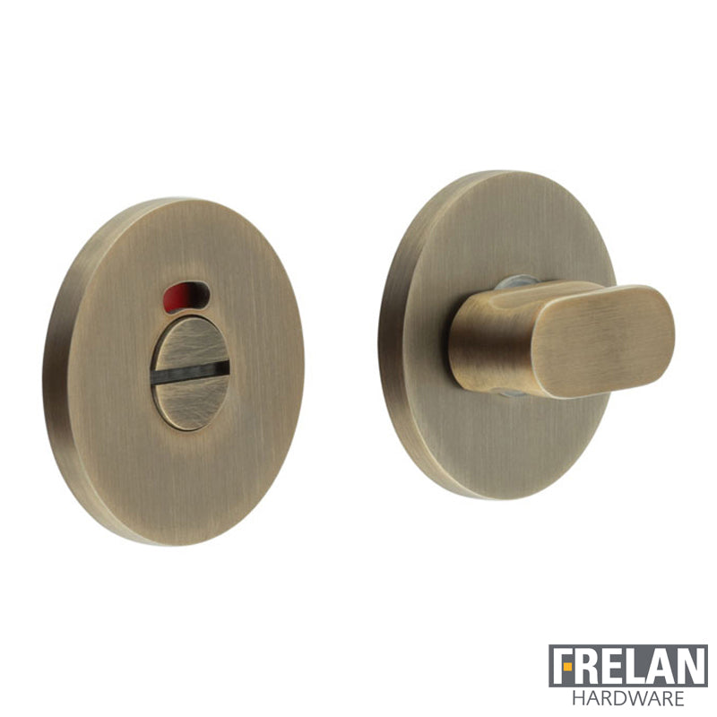 THUMB TURN&LOCK INDICATOR ROUND ROSE 37x18x17 ABR