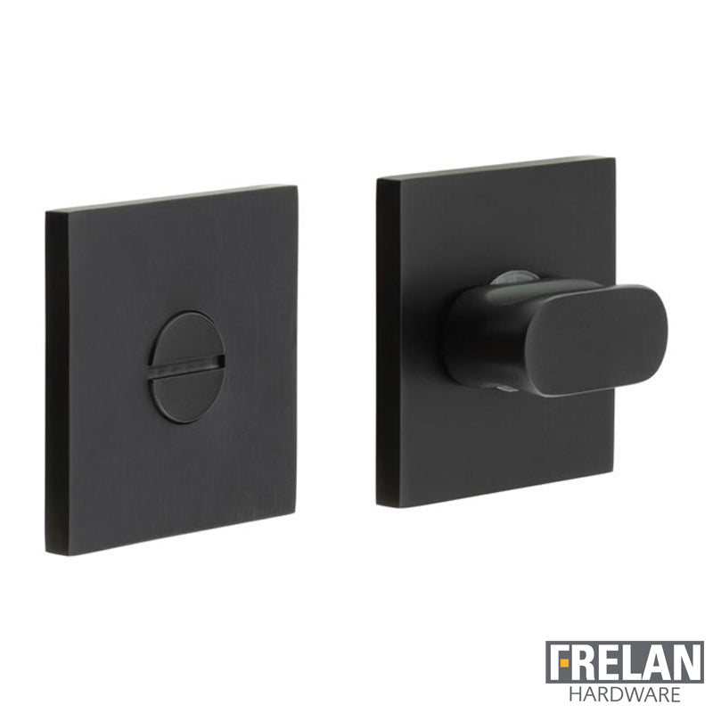 THUMB TURN&LOCK SQUARE ROSE 37x18x17 BLK