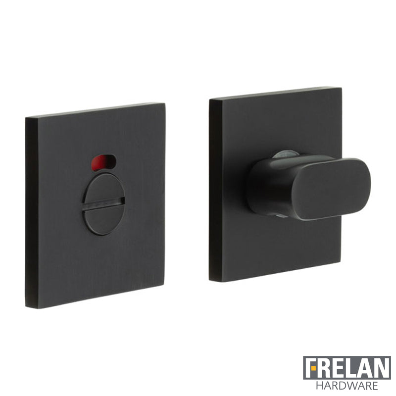 THUMB TURN&LOCK INDICATOR SQUARE ROSE 37x18x17 BLK