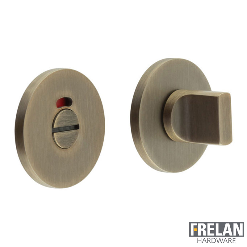THUMB TURN&LOCK INDICATOR ROUND ROSE 25x28x10 ABR