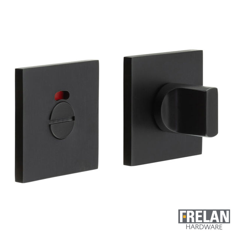 THUMB TURN&LOCK INDICATOR SQUARE ROSE 25x28x10 BLK