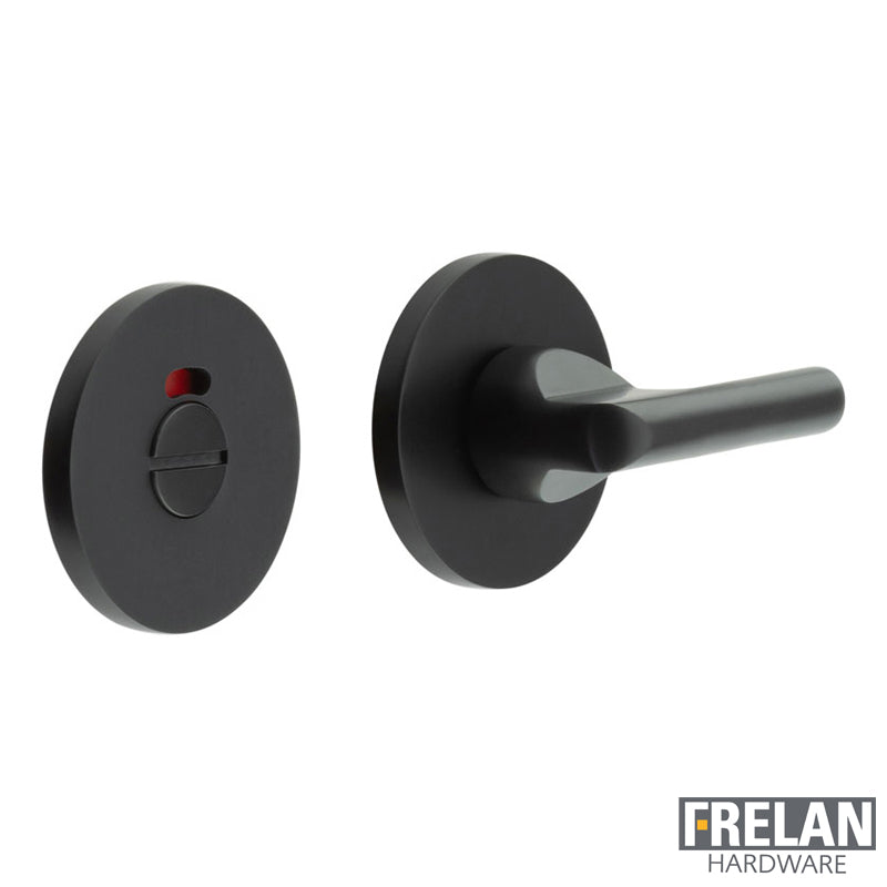 THUMB TURN&LOCK INDICATOR ROUND ROSE 60x31x11 BLK