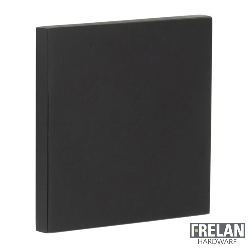 ESCUTCHEON COVER SQUARE ROSE BLANK 54x54x6 BLK