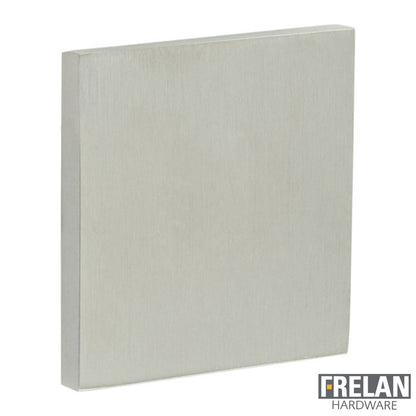 ESCUTCHEON COVER SQUARE ROSE BLANK 54x54x6 SSS