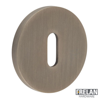 ESCUTCHEON COVER ROUND ROSE KEYWAY 54x6 ABR