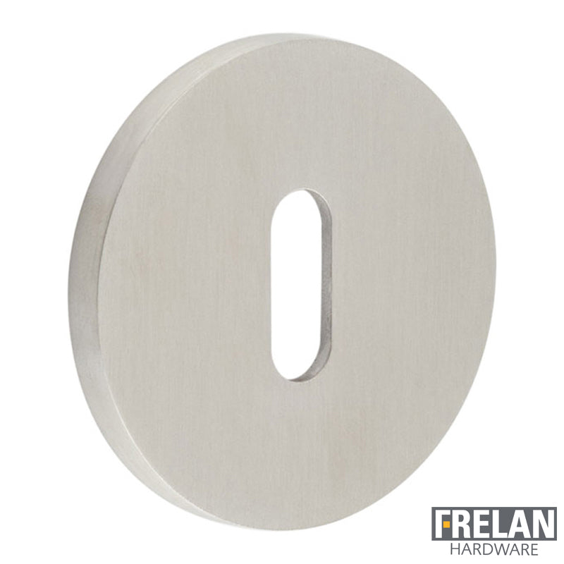 ESCUTCHEON COVER ROUND ROSE KEYWAY 54x6 SSS