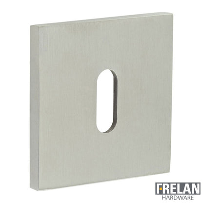 ESCUTCHEON COVER SQUARE ROSE STANDARD KEYWAY 54x54x6 SSS
