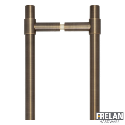 CRES T-BAR PULL HANDLE 425HC D20x508x72 B2B ABR