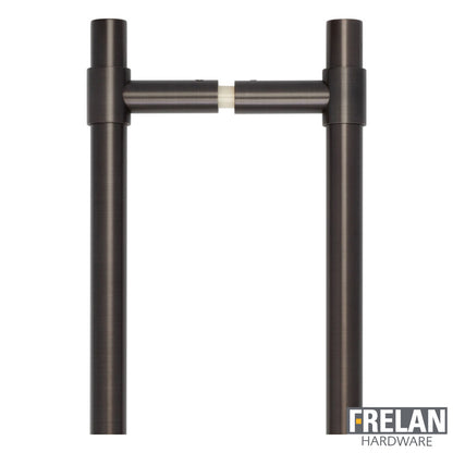 CRES T-BAR PULL HANDLE 425HC D20x508x72 B2B DBZ