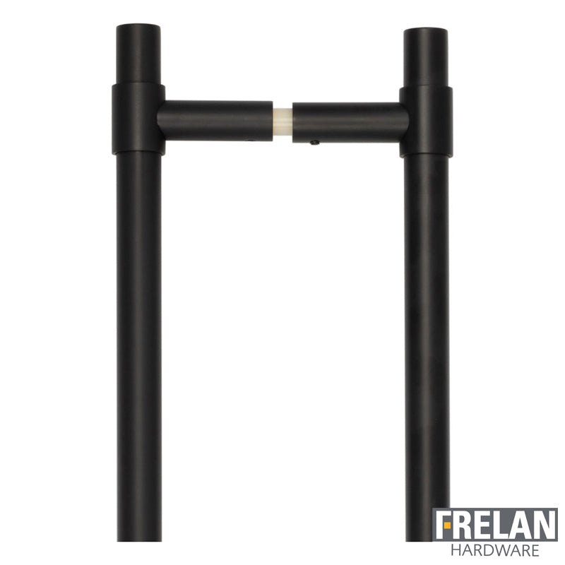 CRES T-BAR PULL HANDLE 425HC D20x508x72 B2B BLK