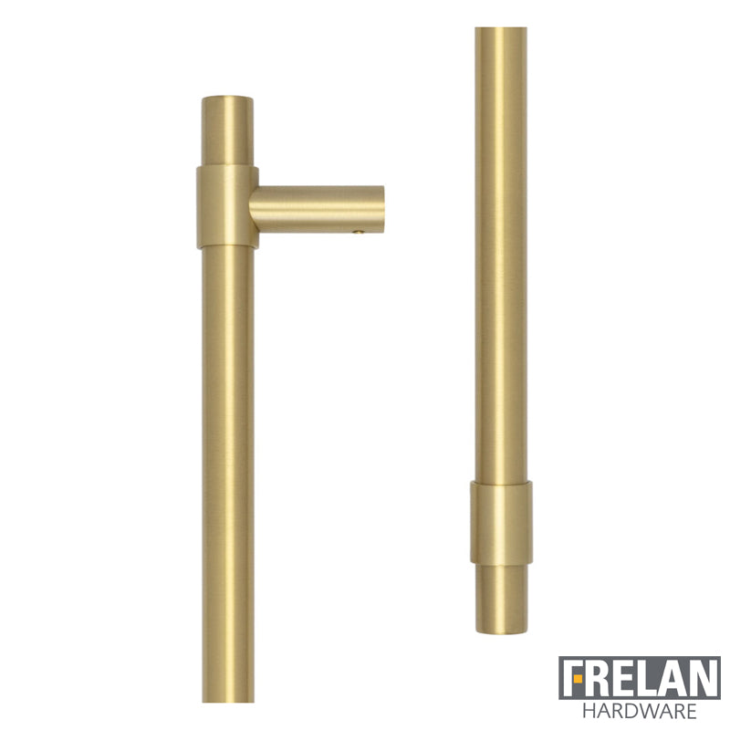CRES T-BAR PULL HANDLE 425HC D20x508x72 FACE SBR