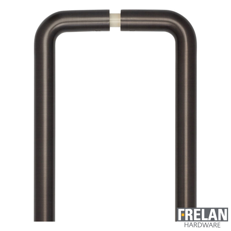CRES D SHAPED PULL HANDLE 425HC D20x444x67 B2B DBZ