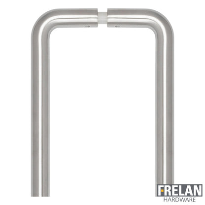 CRES D SHAPED PULL HANDLE 425HC D20x444x67 B2B SSS