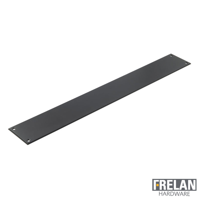 CRES PUSH PLATE 550x74x3 BLK