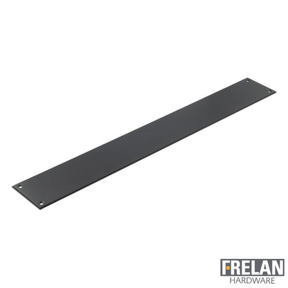CRES PUSH PLATE 550x74x3 BLK