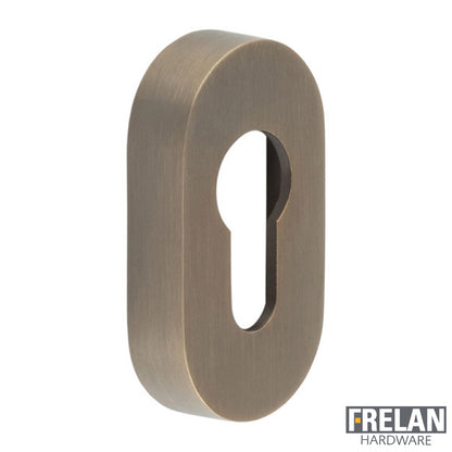 CRES EURO ESCUTCHEON OVAL 65x35x13 ABR