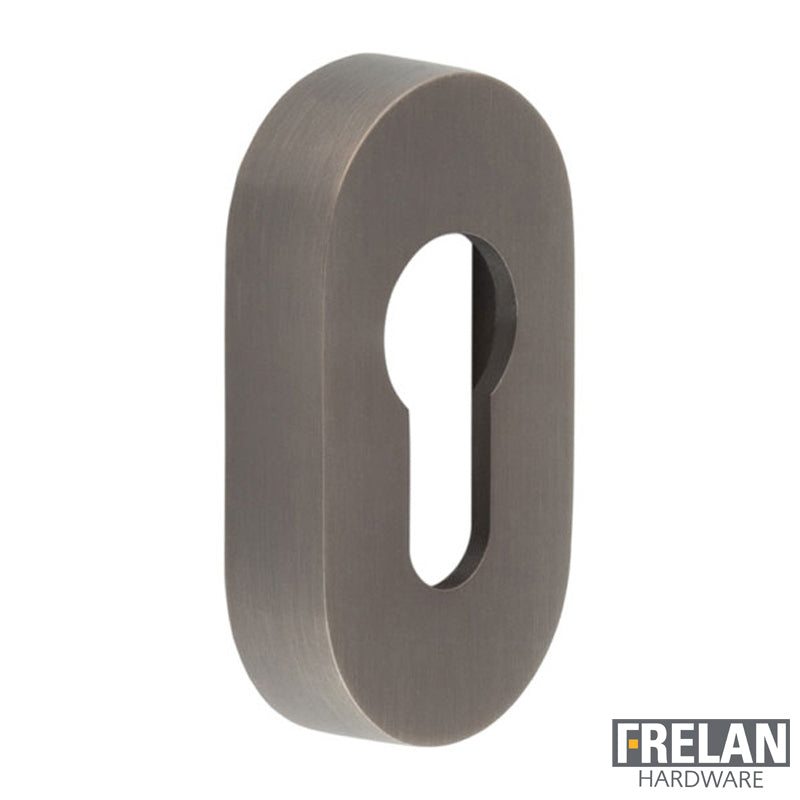 CRES EURO ESCUTCHEON OVAL 65x35x13 DBZ