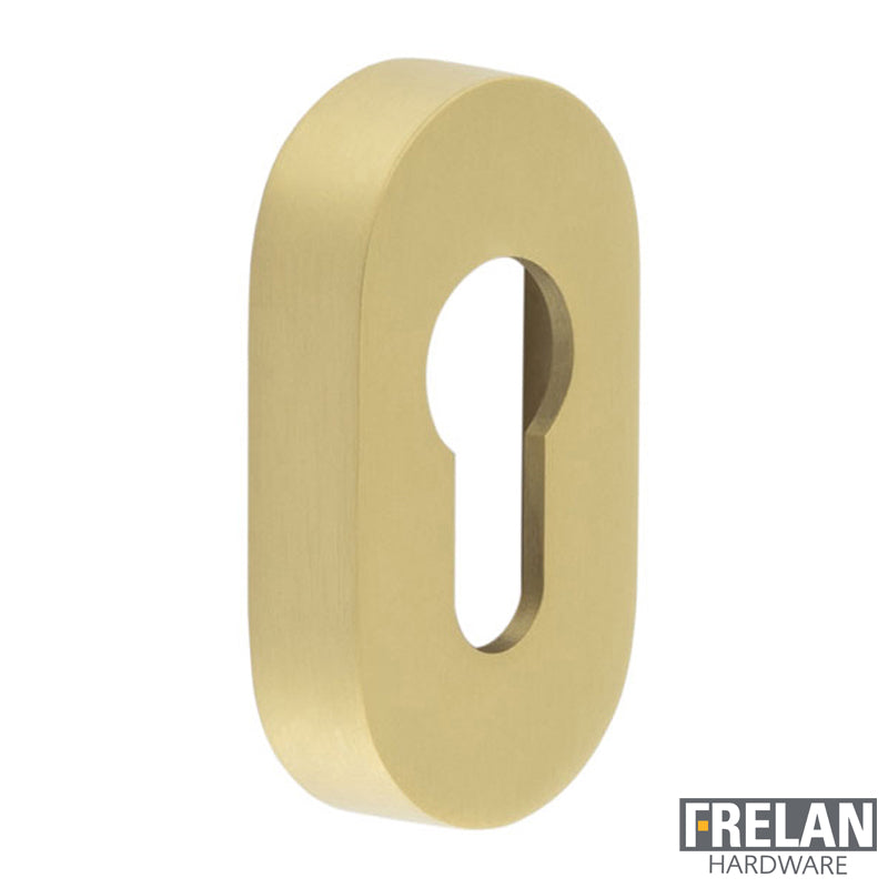 CRES EURO ESCUTCHEON OVAL 65x35x13 SBR