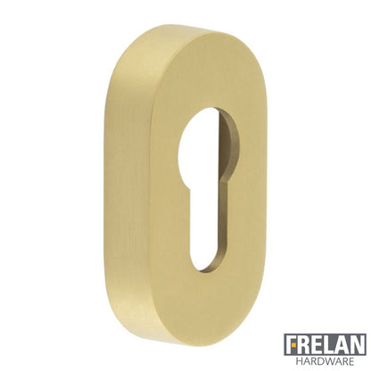 CRES EURO ESCUTCHEON OVAL 65x35x13 SBR