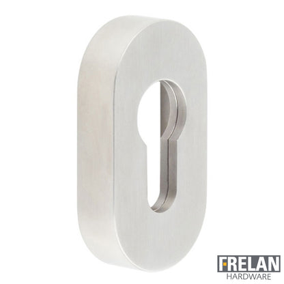 CRES EURO ESCUTCHEON OVAL 65x35x13 SSS