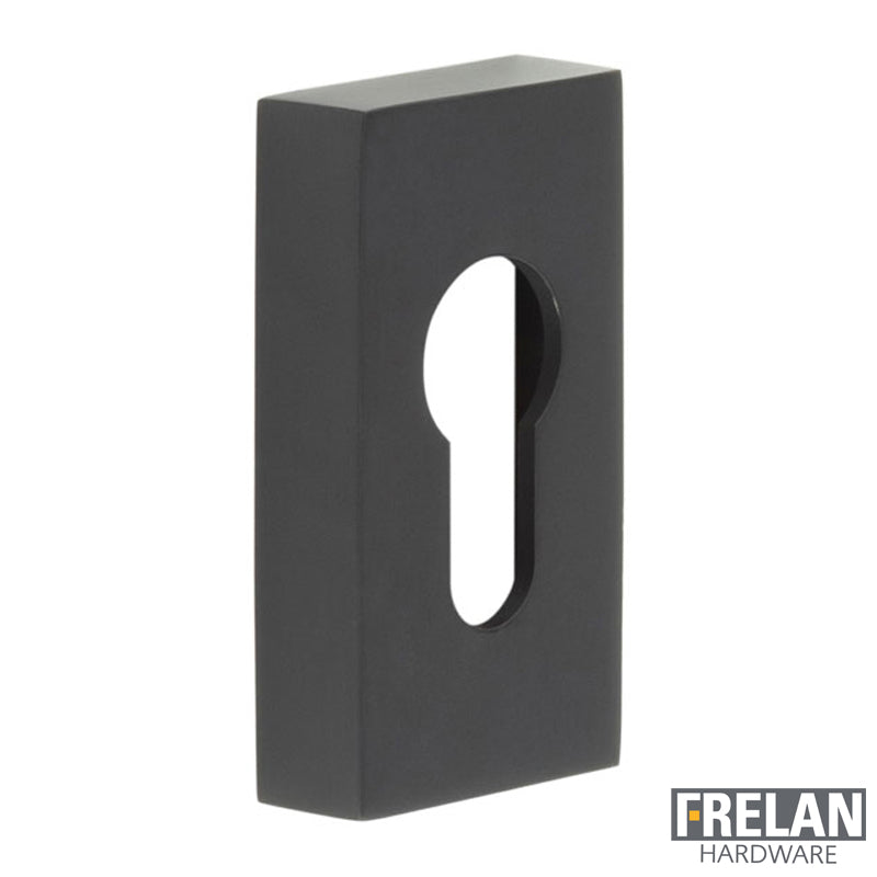 CRES EURO ESCUTCHEON RECTANGULAR 65x35x13 BLK