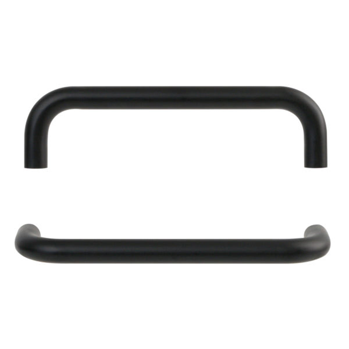ECLIPSE M8 STAINLESS STEEL D SHAPED PULL HANDLE D19x225 MBK – DHF861B