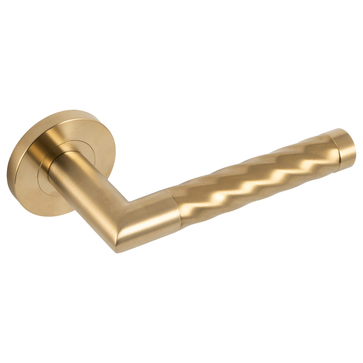 ECLIPSE HELIX LEVER HANDLE+ROSE D52 SS304 SBR by FRISCO UK SALES LTD