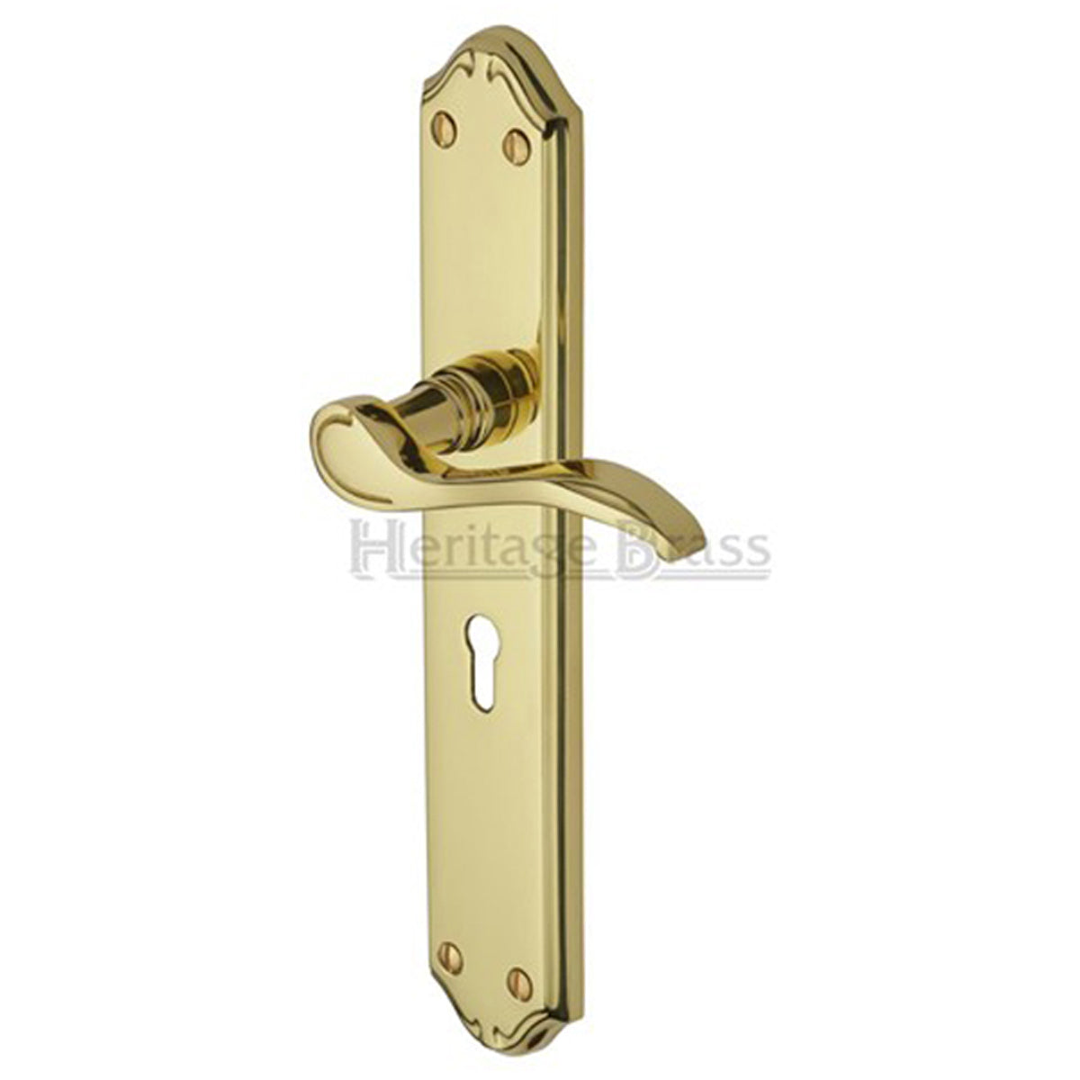 VERONA LEVER HANDLE LOCK 45x247 PBR