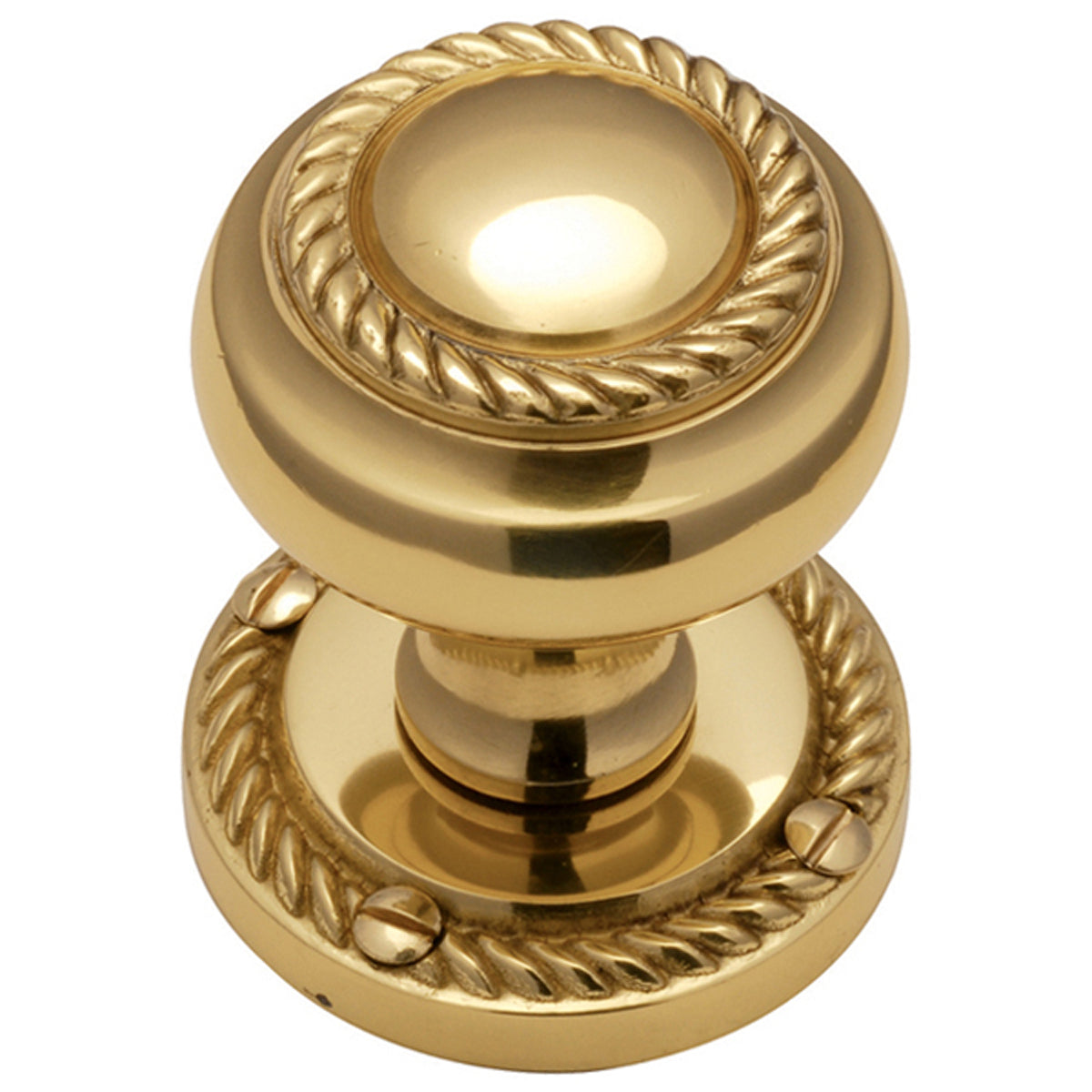 GEORGIAN MORTICE KNOB D58 PBR