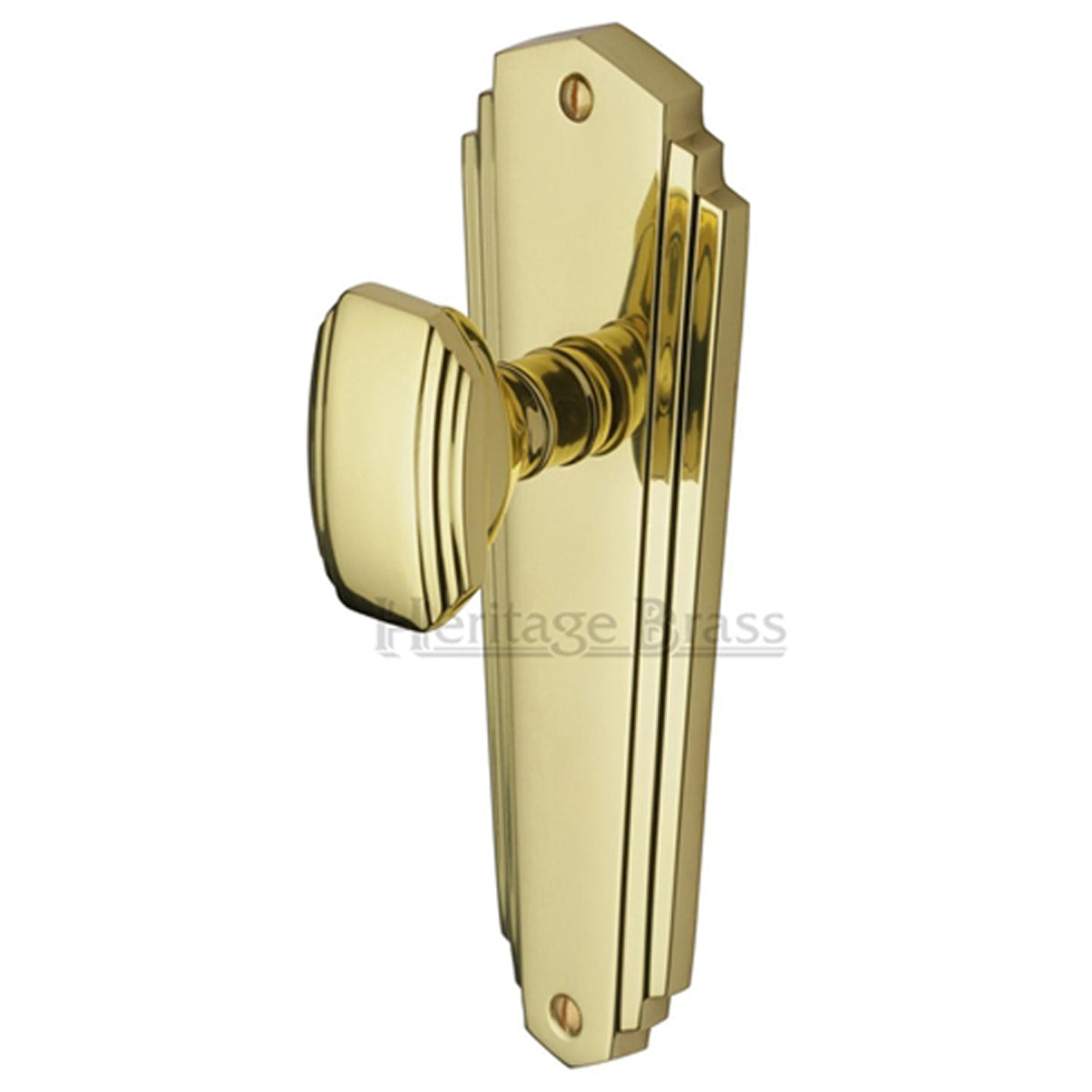 CHARLSTON KNOB+PL 203x65 LATCH PBR