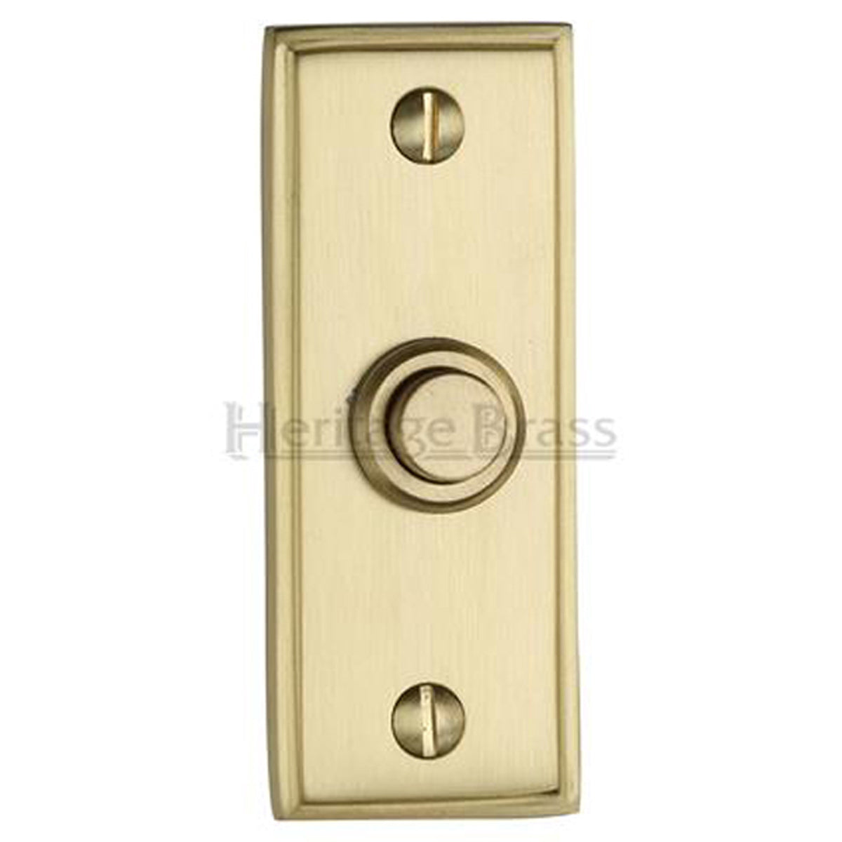 BELL PUSH OBLONG 83x33 SBR