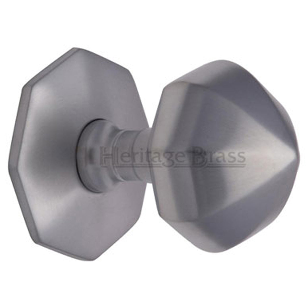 CENTRE DOOR KNOB FACET 57x57x81 SCP