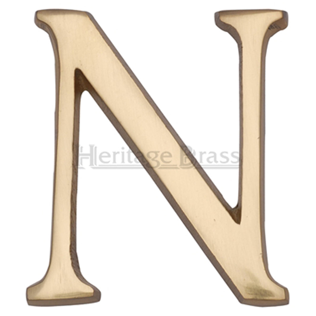 ALPHABET PIN FIX #N 51 PBR by M MARCUS LTD