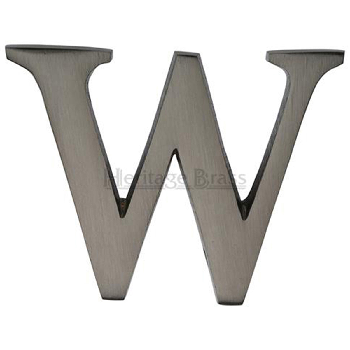 ALPHABET PIN FIX #W 51 MBZ by M MARCUS LTD