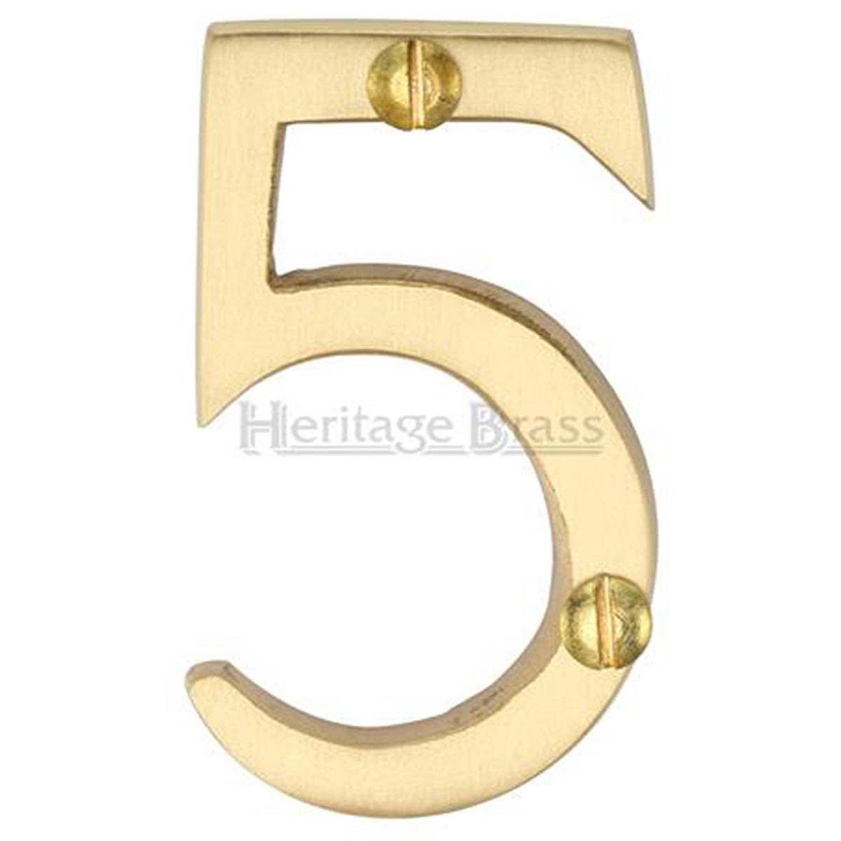 NUMERAL SCREW FIX FLAT #5 51 SBR
