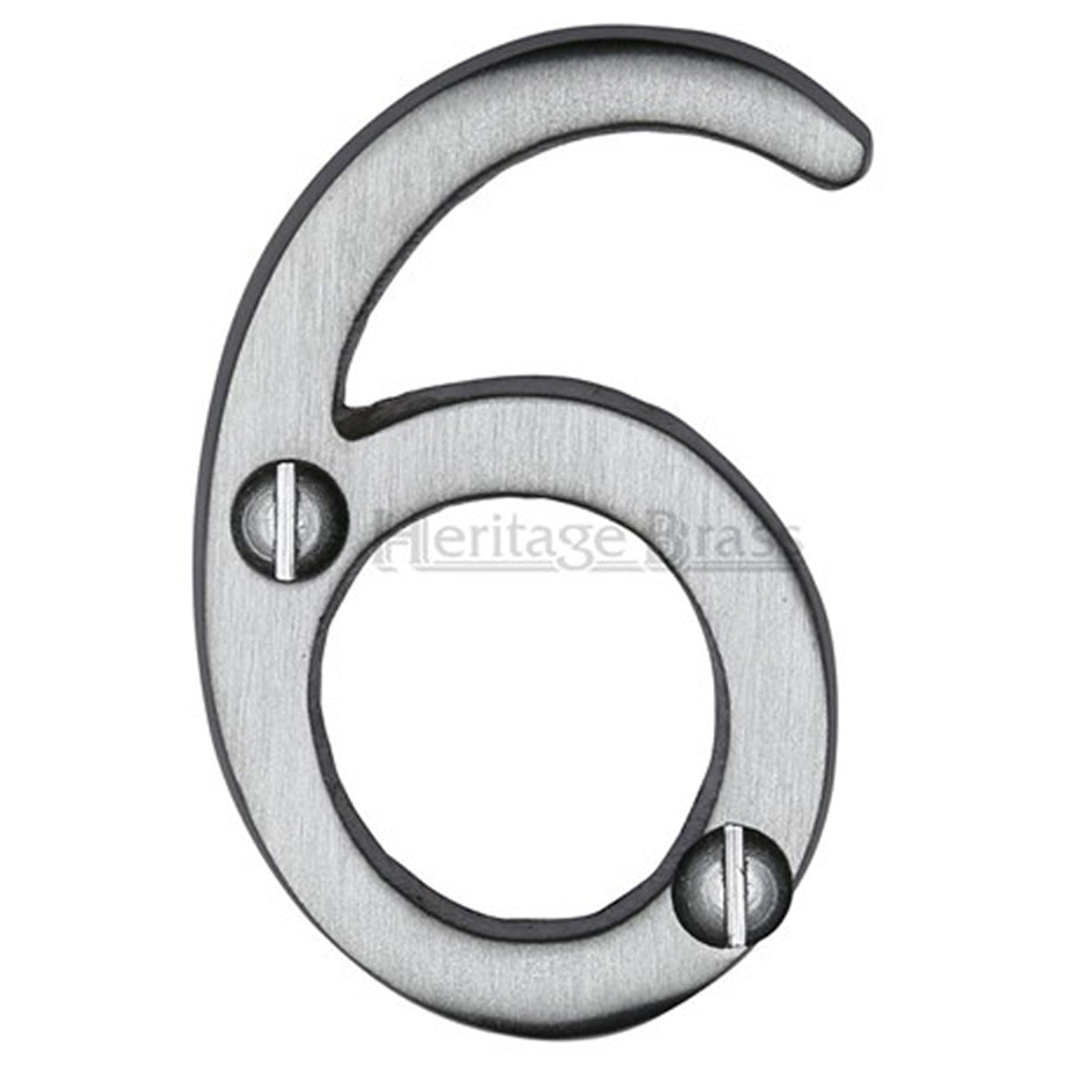 NUMERAL SCREW FIX FLAT #6 51 SCP